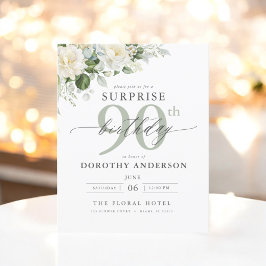 Blommigt för budgetGrönt - överraskande födelsedag