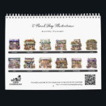 Blommigt för cute Watercolor Shop Flower Shop måna Kalender<br><div class="desc">Kute Watercolor Blommigt Shop Flower Shop Månadskalender Den här söta månadskalendern innehåller handritade illustrationer av blommigten för vattenfärgsbutik för varje månad på året! Det är en perfekt för vilken blomma som helst, älskare, som också kallas en mjältfil. Du kan bara anpassa/anpassa året i kalendern och välja de kalenderalternativ som du...</div>
