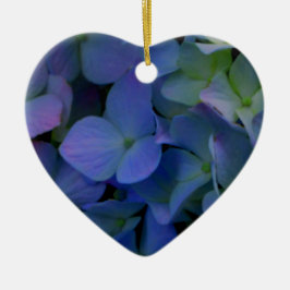 blommigt för dammig blå lila i elegant julgransprydnad keramik