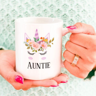 Blommigt för encorns- kaffemugg