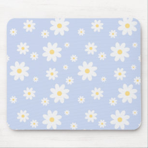 Blommigt för enkel Classy White-Daisy Musmatta