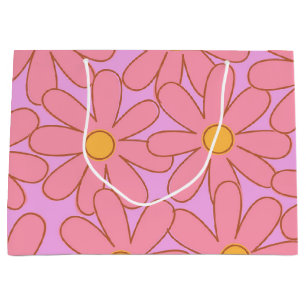 Blommigt för enkel färglös Rosa Lila i Mönster