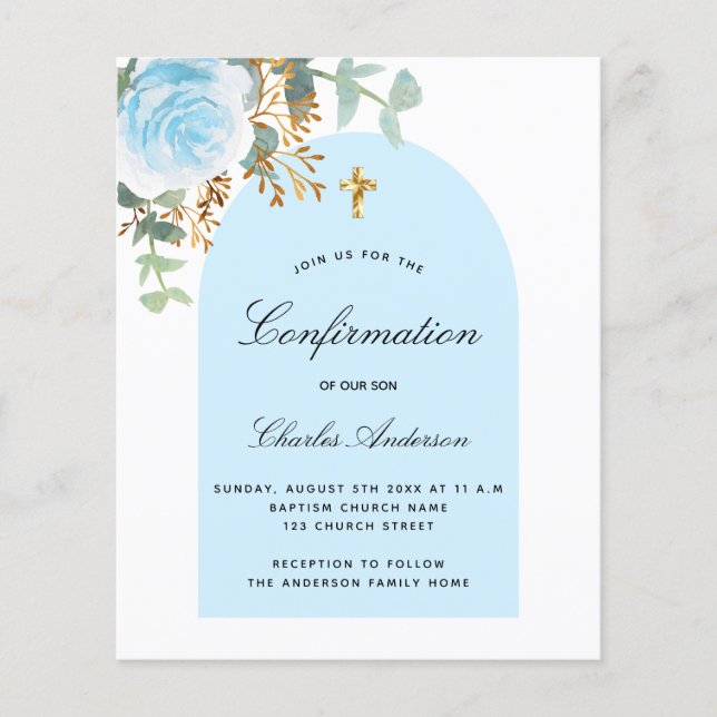 Blommigt för eukalyptus blue boy för budgetbekräft (Framsida)