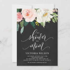 Blommigt för fallskärm för i land Inbjudningar