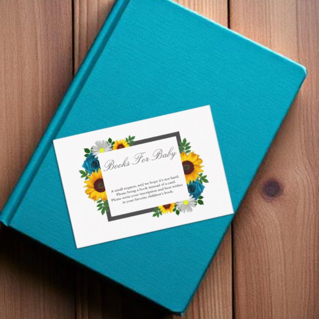 Blommigt för  för spädbarn i solrosblomman Ro Dais Tilläggskort (Skapare uppladdad)