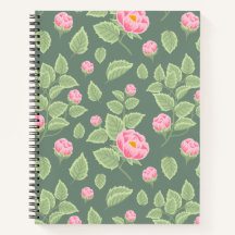 Blommigt för grönt och Rosa