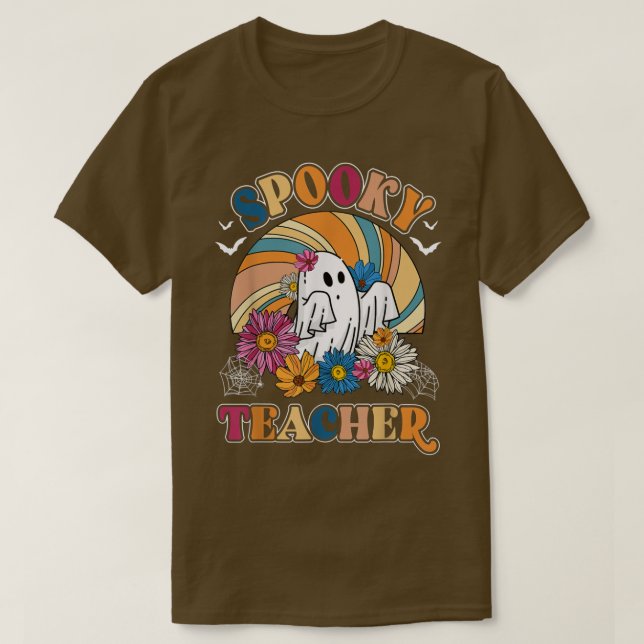 Blommigt för Groovy Vintage T Shirt (Design framsida)