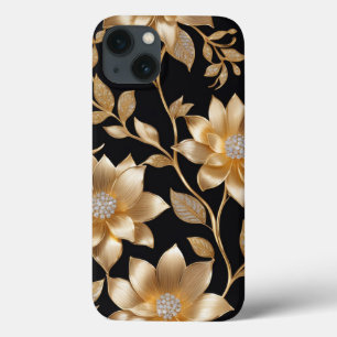 Blommigt för guld Judiska blommor i Mönster Elegan