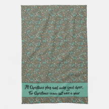 Blommigt för handgjord färgstark jul