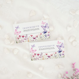 Blommigt för hårpatroner med hårkors anteckningskort