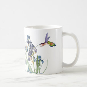 Blommigt för Iris för djur för Kaffemugg