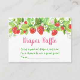 Blommigt för jordgubbsbär, babykläder, Rosa, blädd Tilläggskort