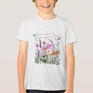 Blommigt för kampen mot terrorismen t shirt