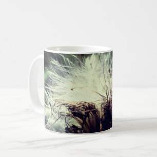 Blommigt för konstantflöde kaffemugg