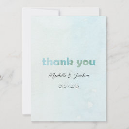 Blommigt för konstgjord vattenfärg tack kort