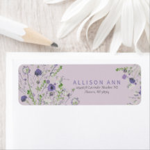 Blommigt för Lila av elegant