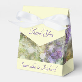 Blommigt för Lila av snyggt Presentaskar