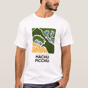 Blommigt för Machu Picchu Cusco Peru-abstrakt T Shirt