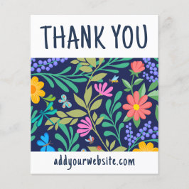 Blommigt för marin blå Elegant för din beställning