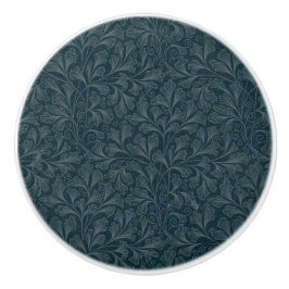 blommigt för mörk blått vintage för elegant knopp