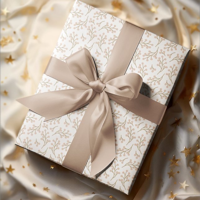 Blommigt för mysigt höstVintage Presentpapper (Skapare uppladdad)