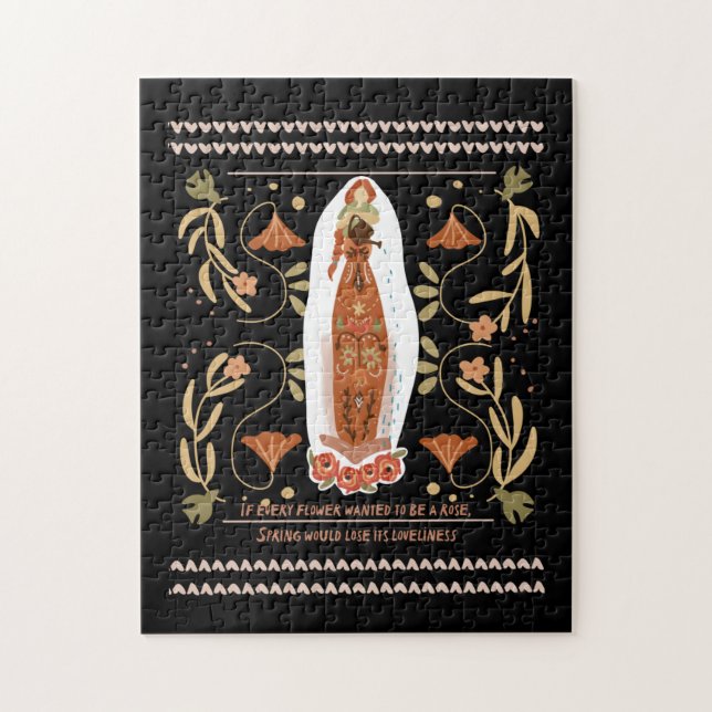  Blommigt för offerter Pussel (Vertikal)