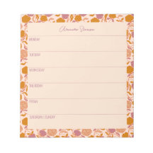 Blommigt för Orange av Vintage för av personlig v