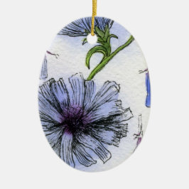 Blommigt för ornament