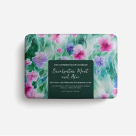 Blommigt för Papper av grönt för rosa av vattenfä Flygblad