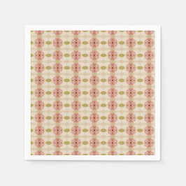 Blommigt för Rosa av Daety Patterned Pappersservett