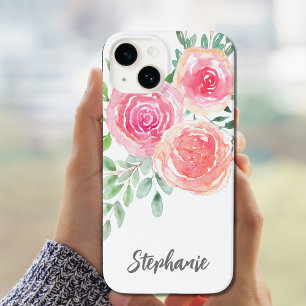Blommigt för Rosa av personlig
