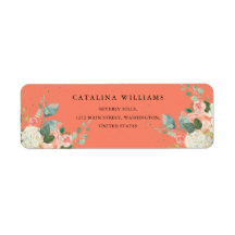 Blommigt för Rosa i vattenfärg Geometric Bröllop