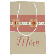 Blommigt för rosa och Orange