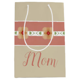 Blommigt för rosa och Orange