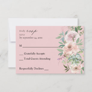 Blommigt för Rosa och Rosa för självständig OSA Kort