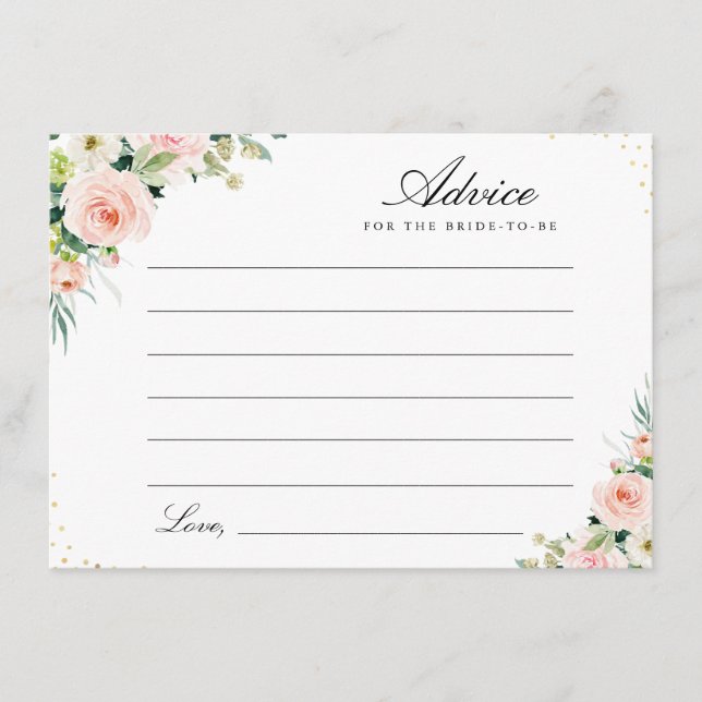 blommigt för  rosa rådkort (Framsida)