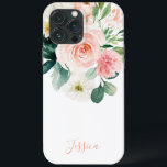 Blommigt för  Rosa vattenfärg med ditt namn<br><div class="desc">Denna vackert feminina vattenfärgade blommigt har rosa och vit ros med andra blandade blommor och efterföljande grönska. En textmall finns med för att anpassa den med ditt namn, monogram eller annan önskad text. Om du vill ta bort hela exempeltexten väljer du "Anpassa den här mallen" och tar bort exempeltexten som...</div>
