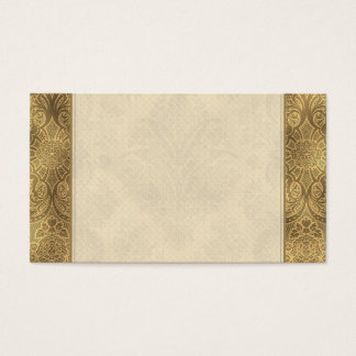 Blommigt för Sepia Faded-Vintage Visitkort