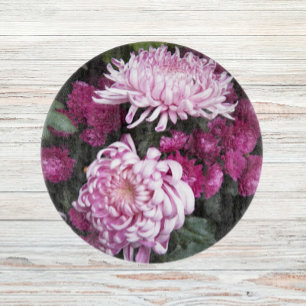 Blommigt för stora Rosor i Chrysanthemums