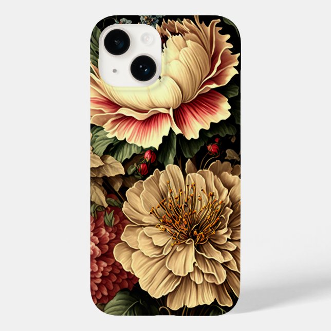 Blommigt för storslagen Vintage Arrangemang (Baksida)
