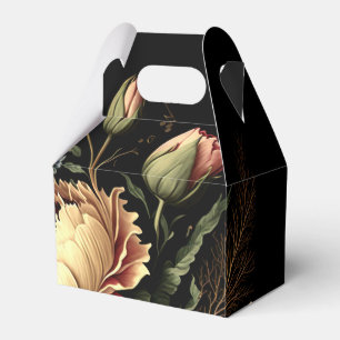 Blommigt för storslagen Vintage Arrangemang Presentaskar