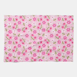 Blommigt för Trendig i elegant Modern Vintage Kökshandduk