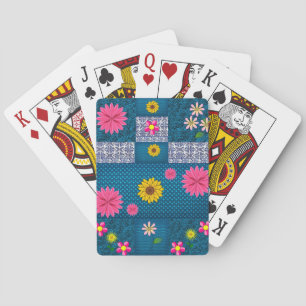 Blommigt för uppspelningskortskrin casinokort