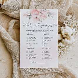  blommigt för vad som finns i ditt handväska