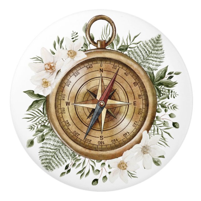 Blommigt för vattenfärgsblomma och Grönt Löv Knopp (Framsidan)