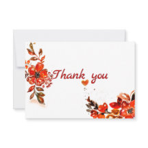 Blommigt för vattenfärgsOrange