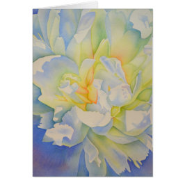 blommigt för vit gult i elegant,  hälsningskort
