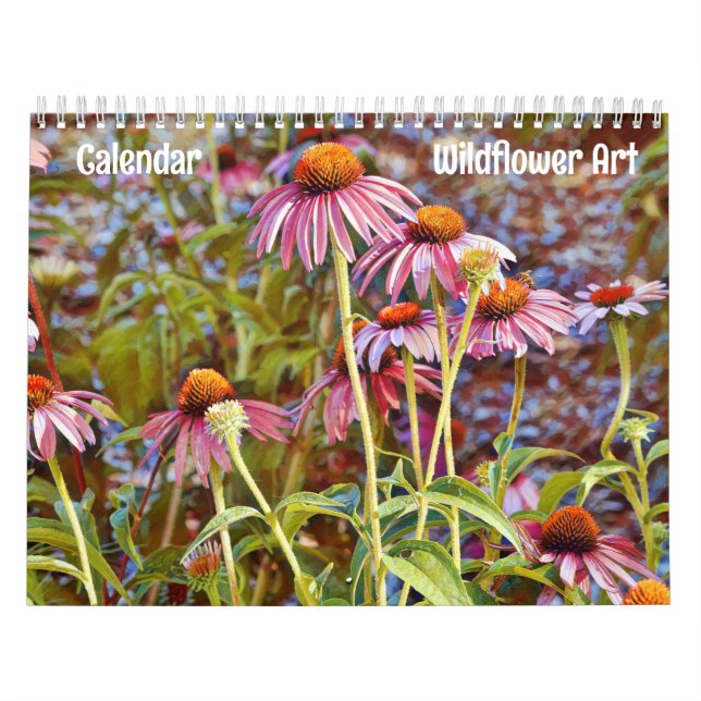 Blommigt för Wildblomskonst Kalender (Omslag)