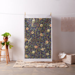 Blommigt för William Morris fågel- och Tyg