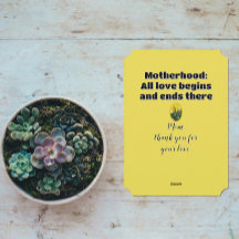 Blommigt Foto av Gult Iris | Mors dag-citat